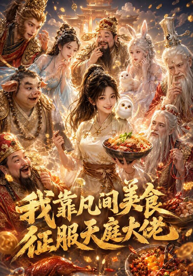 我靠凡间美食征服天庭大佬 cover