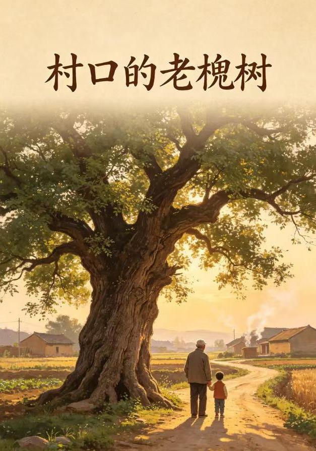 村口的老槐树