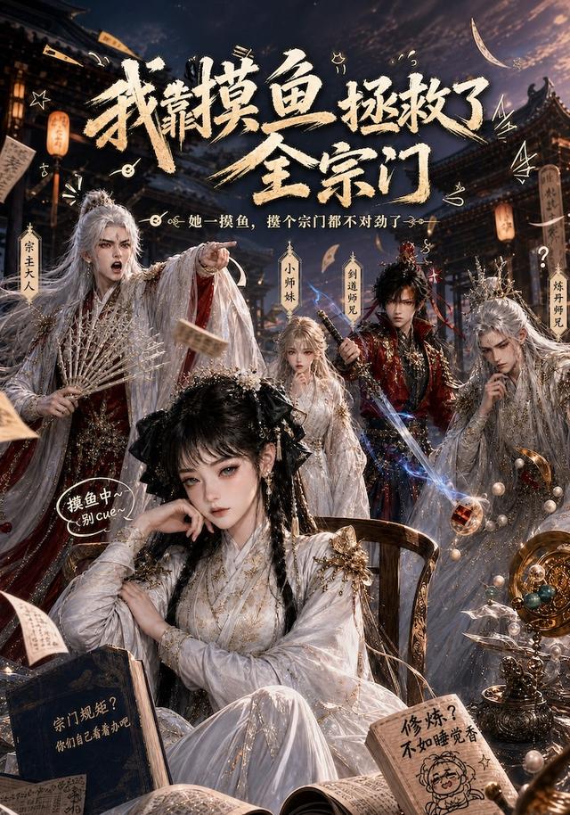 我靠摸鱼拯救了全宗门 cover