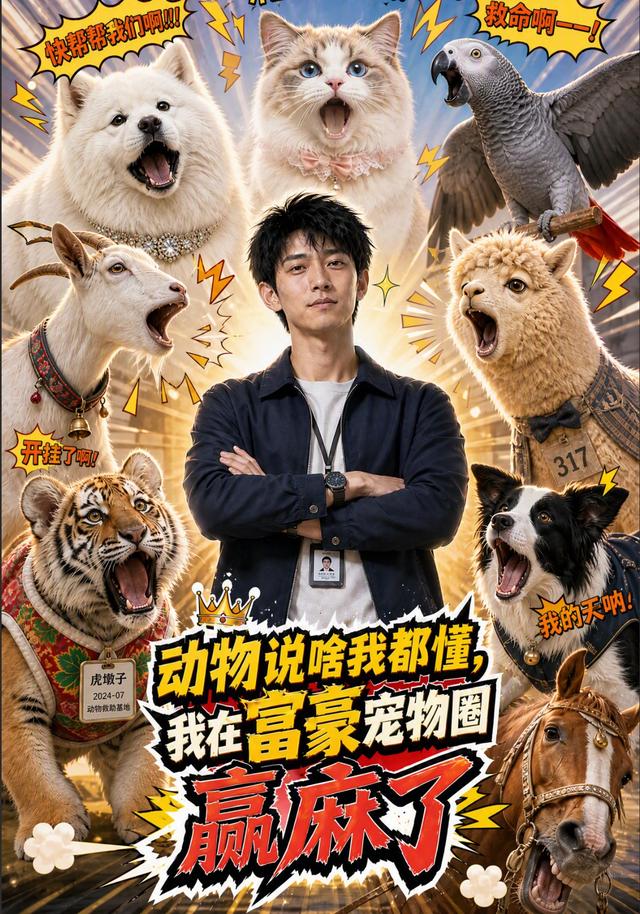 动物说啥我都懂，我在富豪宠物圈赢麻了