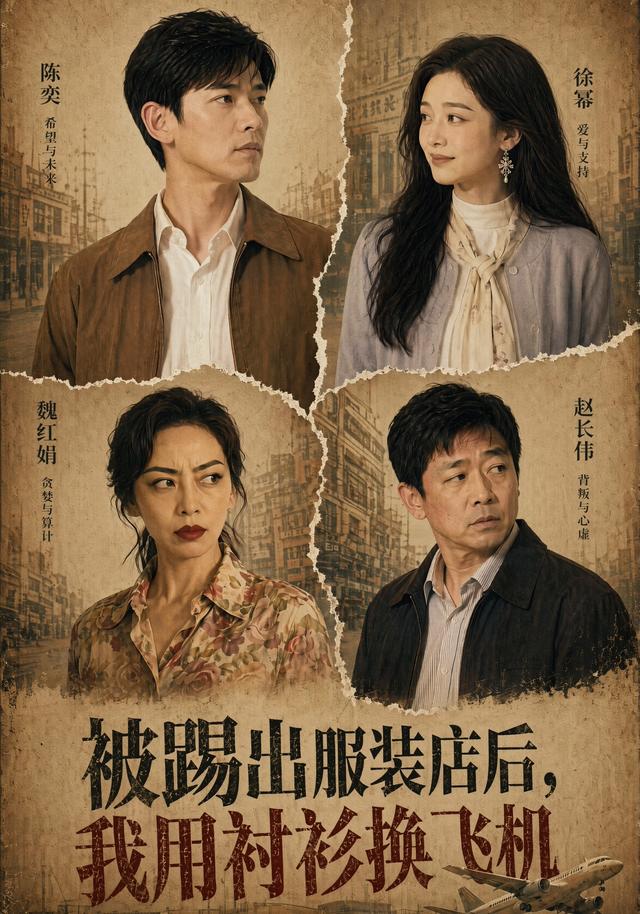 被踢出服装店后，我用衬衫换飞机 cover