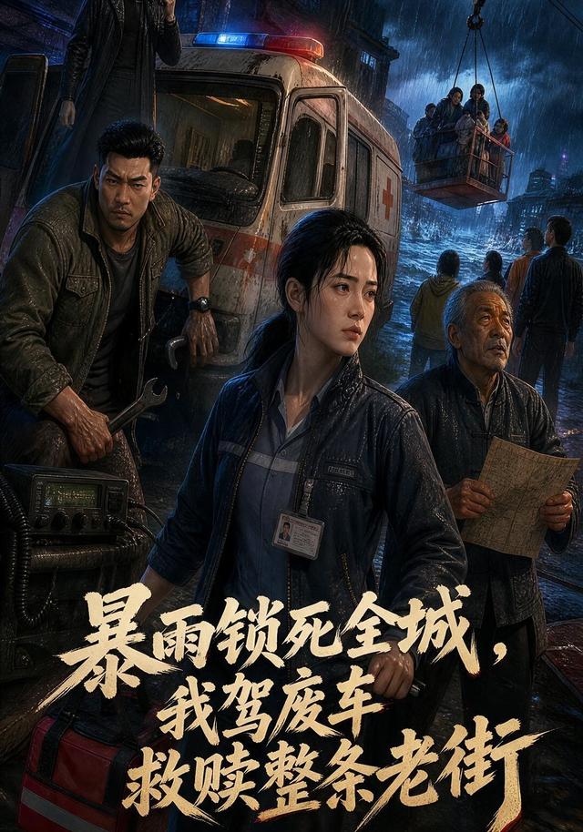 暴雨锁死全城，我驾废车救赎整条老街 cover