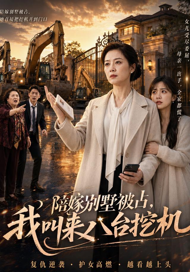陪嫁别墅被占，我叫来八台挖机 cover