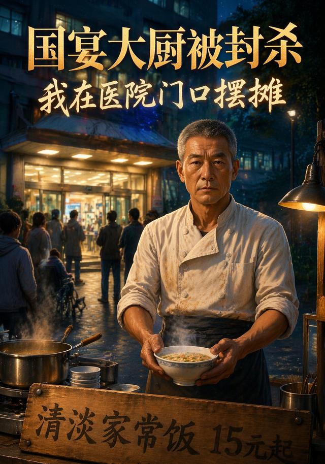 国宴大厨被封杀，我在医院门口摆摊