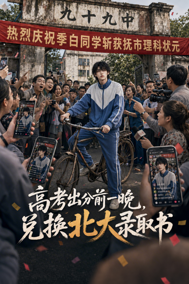高考出分前一晚，兑换北大录取书 cover