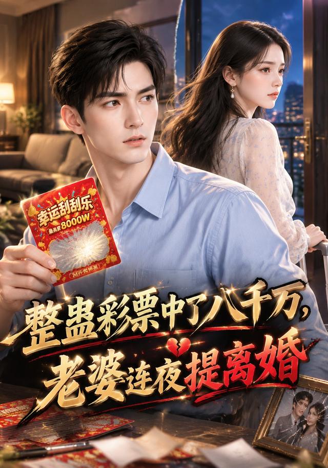整蛊彩票中了八千万，老婆连夜提离婚