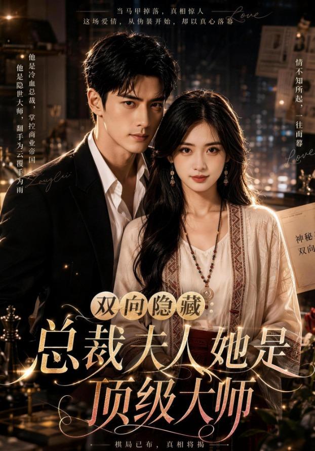 双向隐藏：总裁夫人她是顶级大师 cover