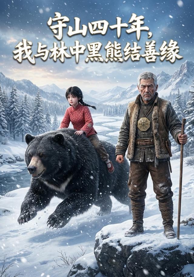 守山四十年，我与林中黑熊结善缘 cover