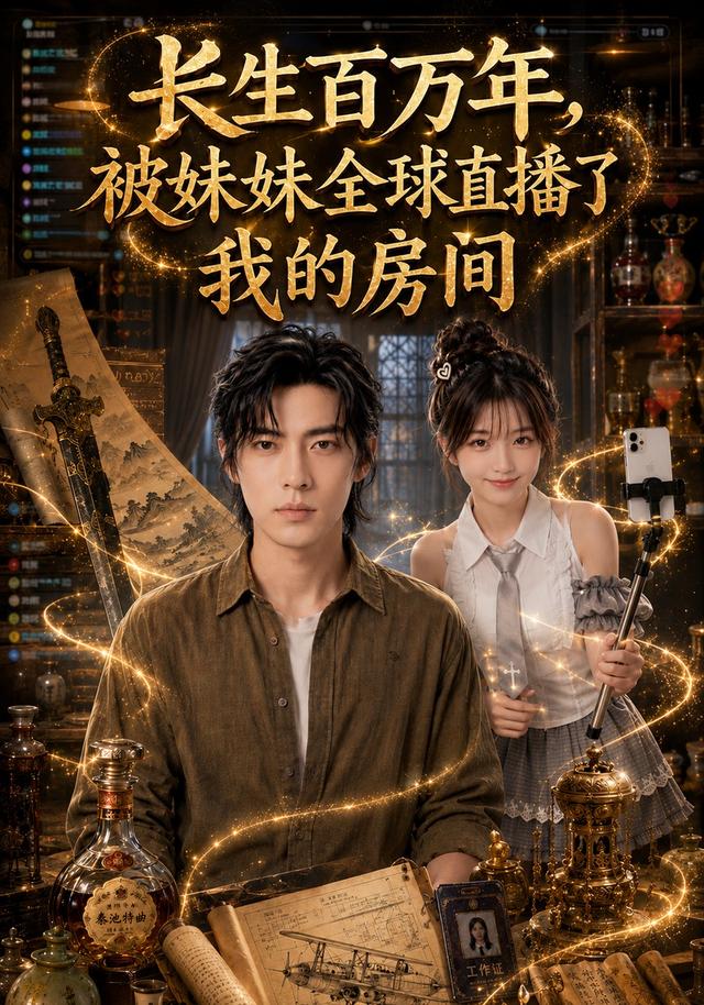 长生百万年，被妹妹全球直播了我的房间 cover