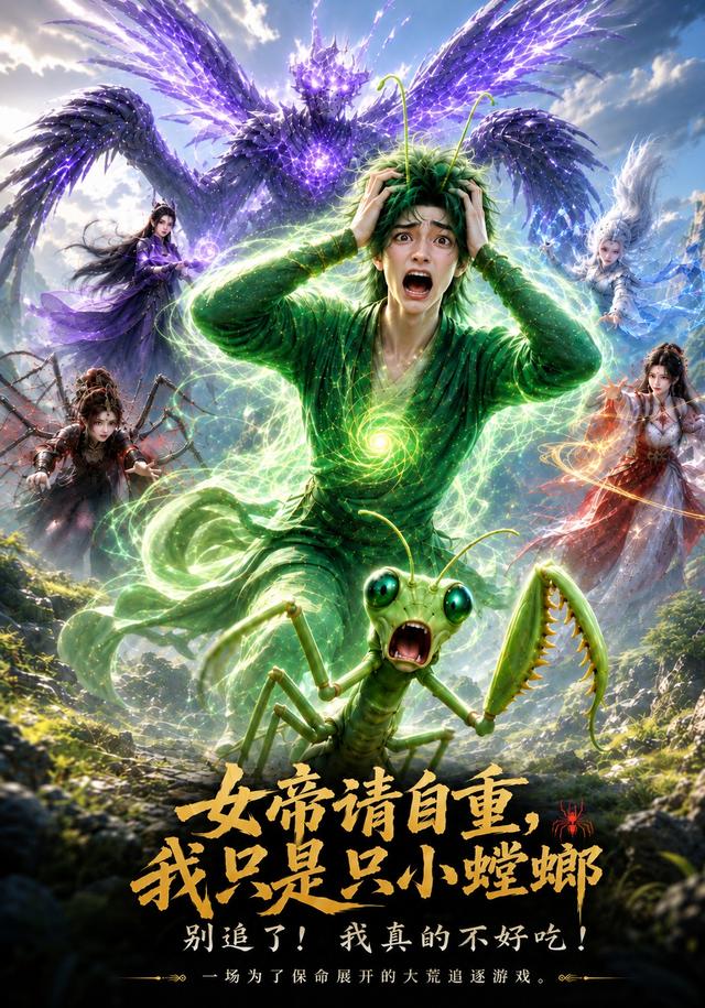 女帝请自重，我只是只小螳螂
