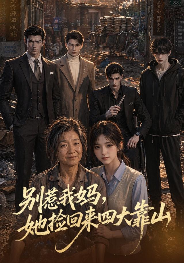 别惹我妈，她捡回来四大靠山