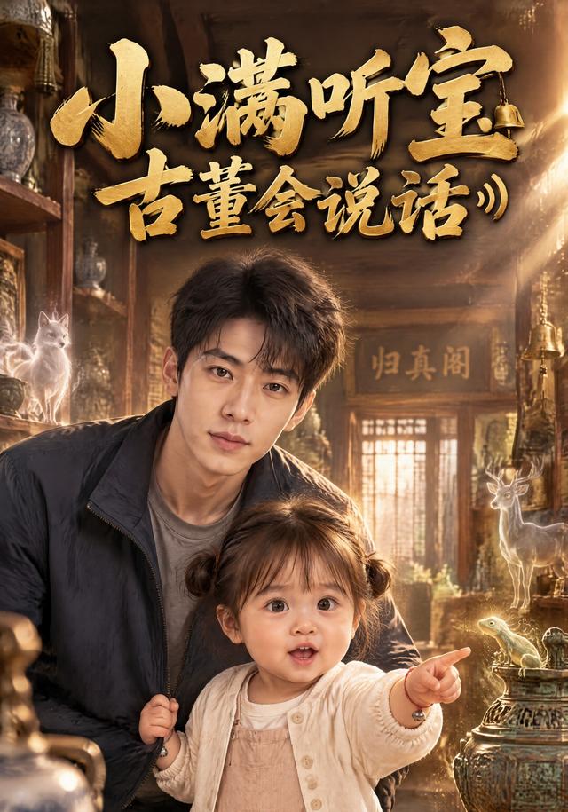 小满听宝：古董会说话封面