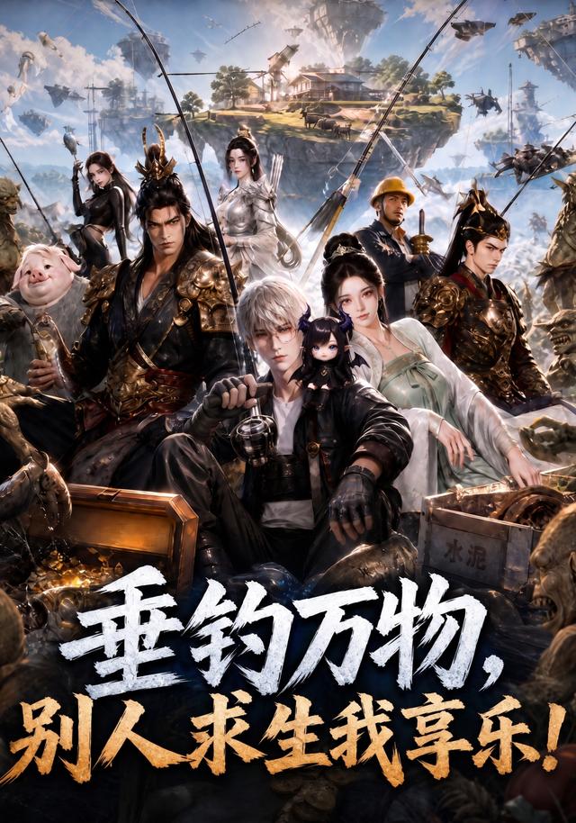 垂钓万物，别人求生我享乐！