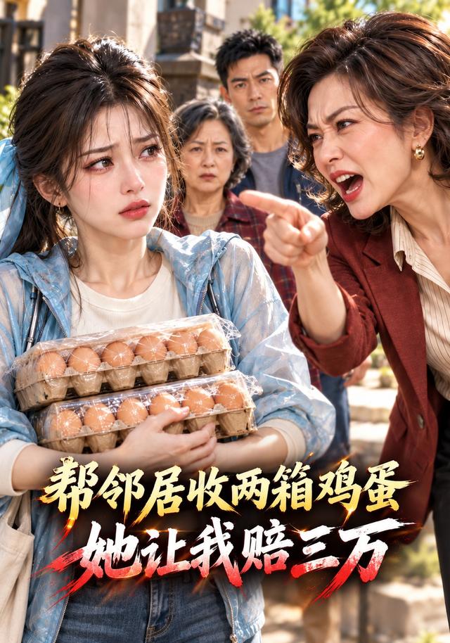 2026年漫剧都市《帮邻居收两箱鸡蛋，她让我赔三万（第一季）》
