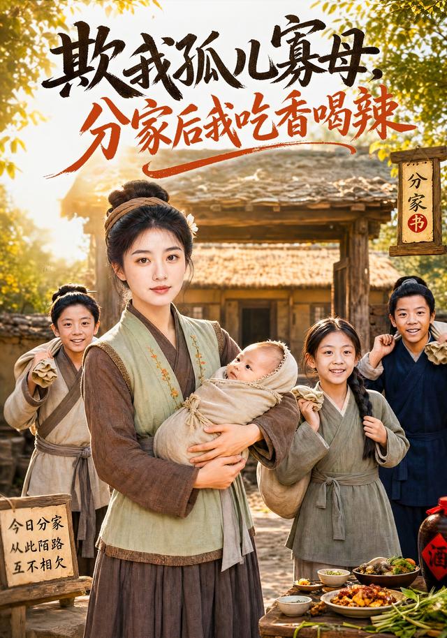 欺我孤儿寡母，分家后我吃香喝辣 cover