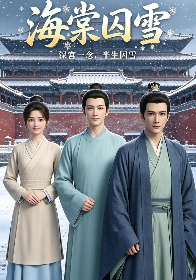 海棠囚雪
