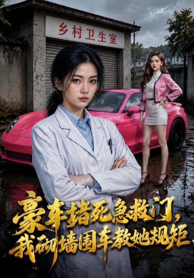 豪车堵死急救门，我砌墙围车教她规矩 cover