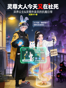 灵尊大人今天又在社死 cover