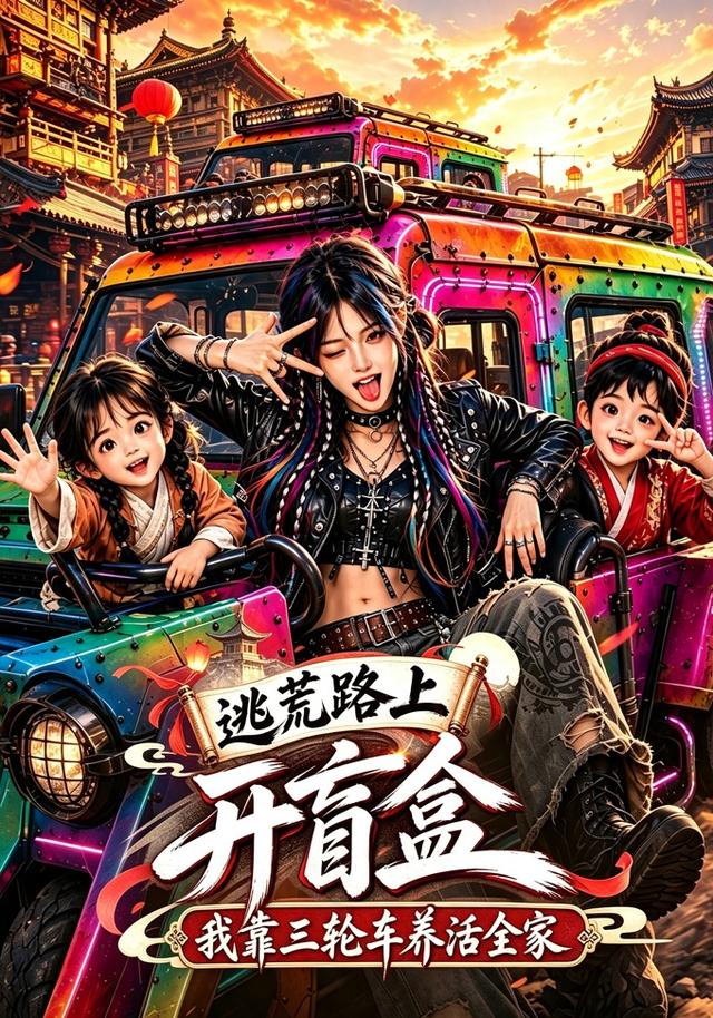逃荒路上开盲盒，我靠三轮车养活全家 cover