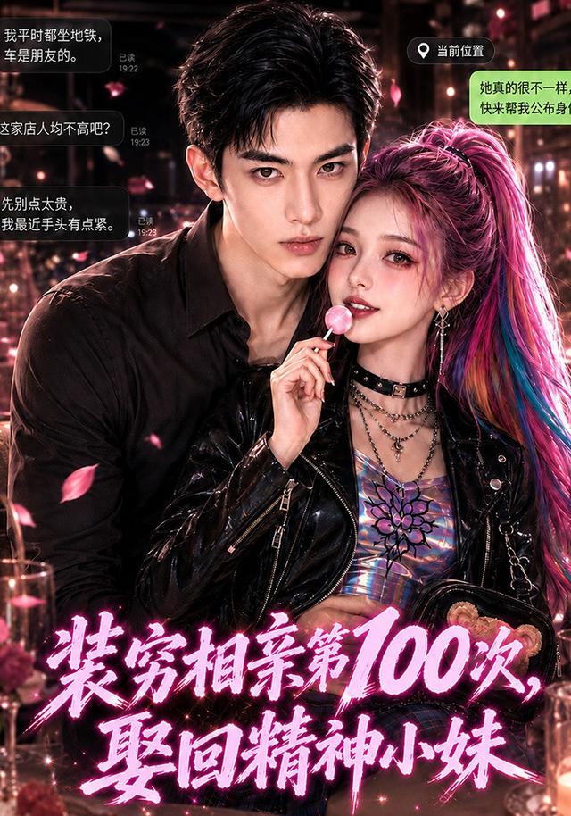 装穷相亲第100次，娶回精神小妹 cover