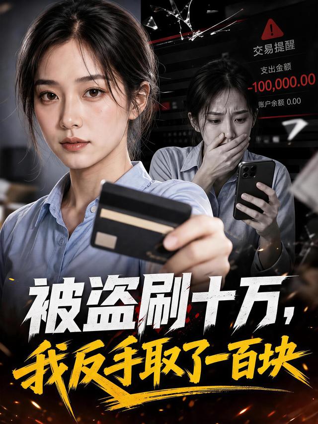 被盗刷十万，我反手取了一百块 cover