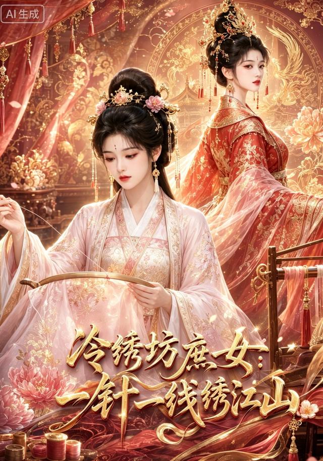 冷绣坊庶女：一针一线绣江山 cover