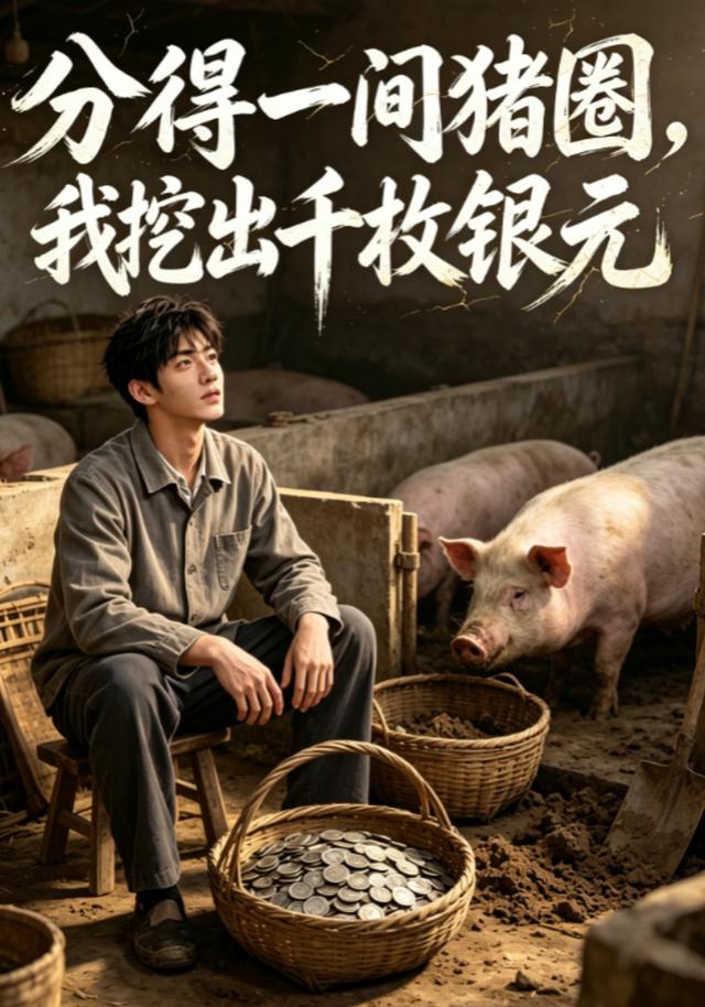 分得一间猪圈，我挖出千枚银元