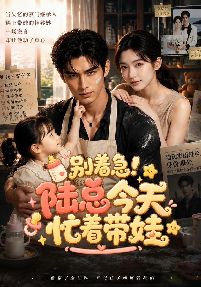 别着急！陆总今天忙着带娃 cover