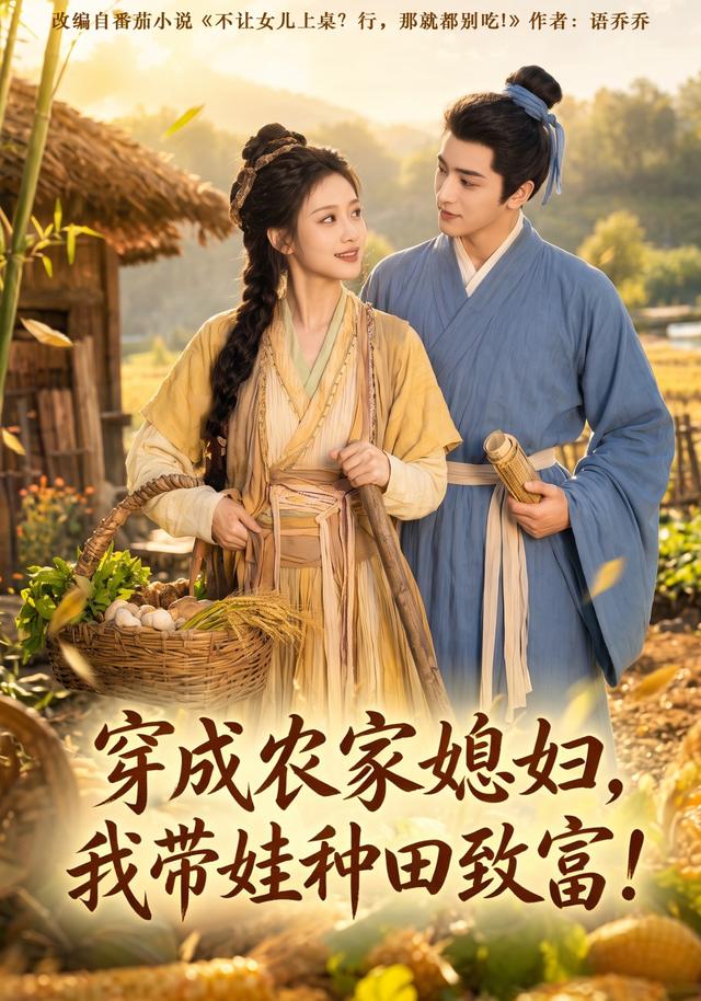 穿成农家媳妇，我带娃种田致富！