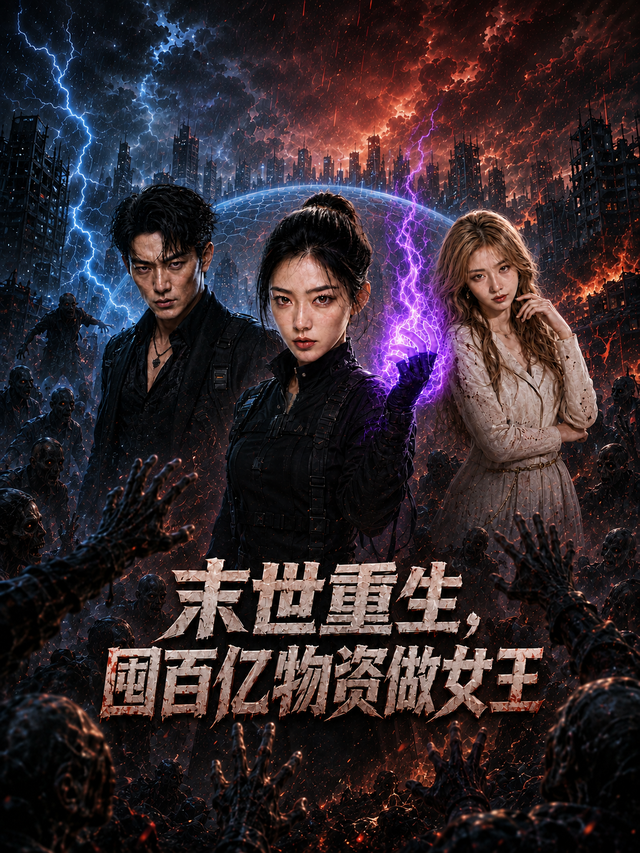 末世重生，囤百亿物资做女王 cover