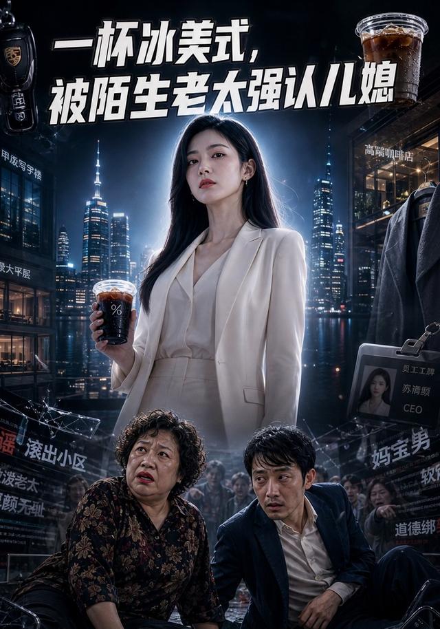 一杯冰美式，被陌生老太强认儿媳