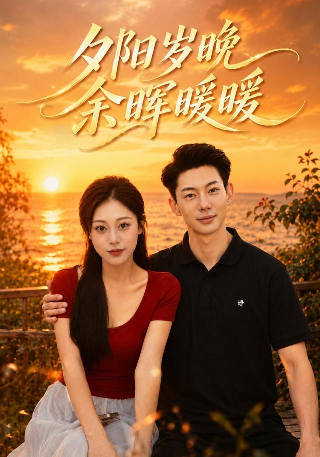 夕阳岁晚余晖暖暖