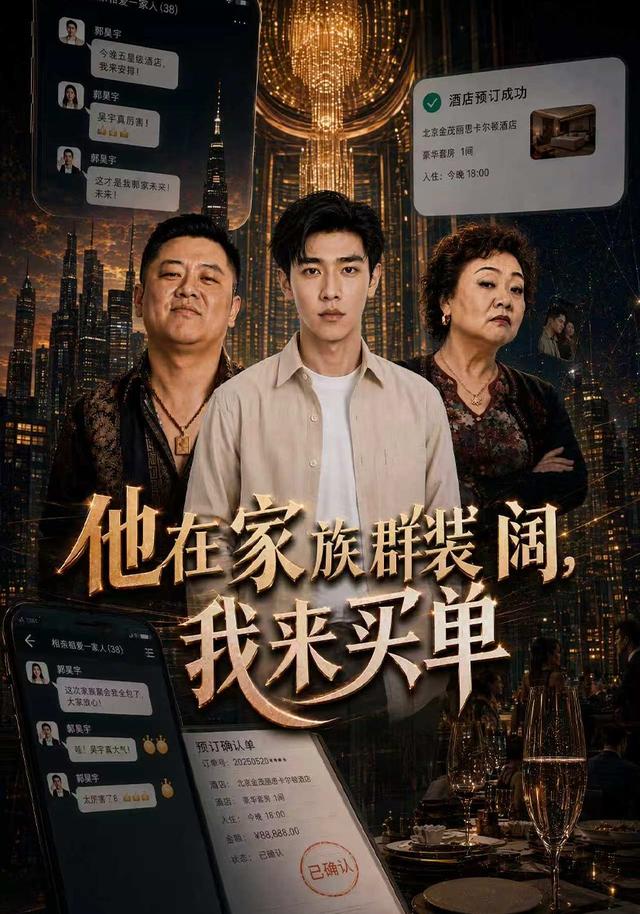 他在家族群装阔，我来买单 cover