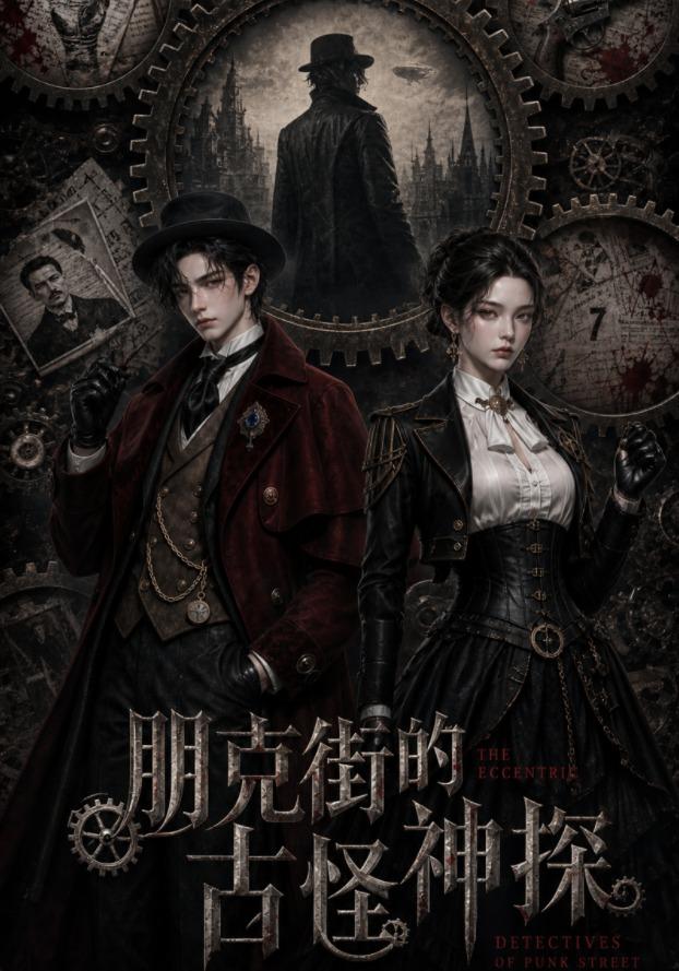朋克街的古怪神探 cover