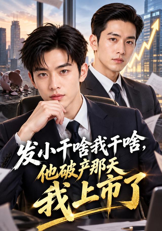 《发小干啥我干啥，他破产那天我上市了》作品海报