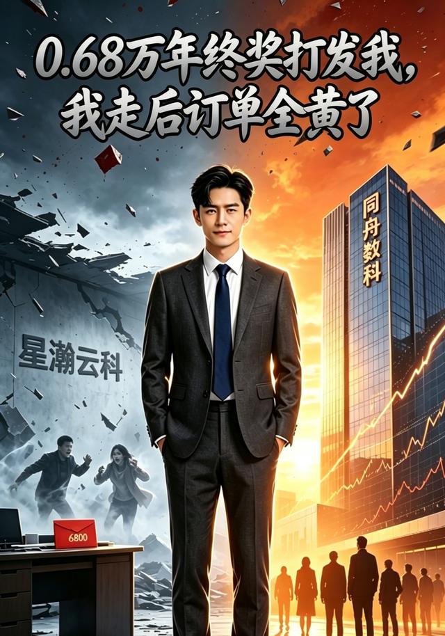 0.68万年终奖打发我，我走后订单全黄了
