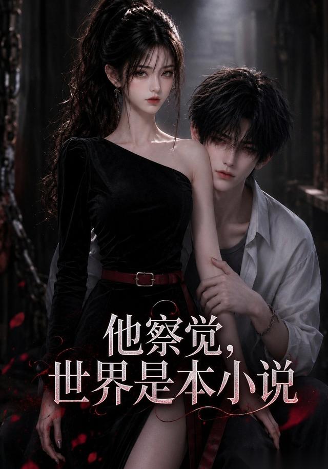 他察觉，世界是本小说