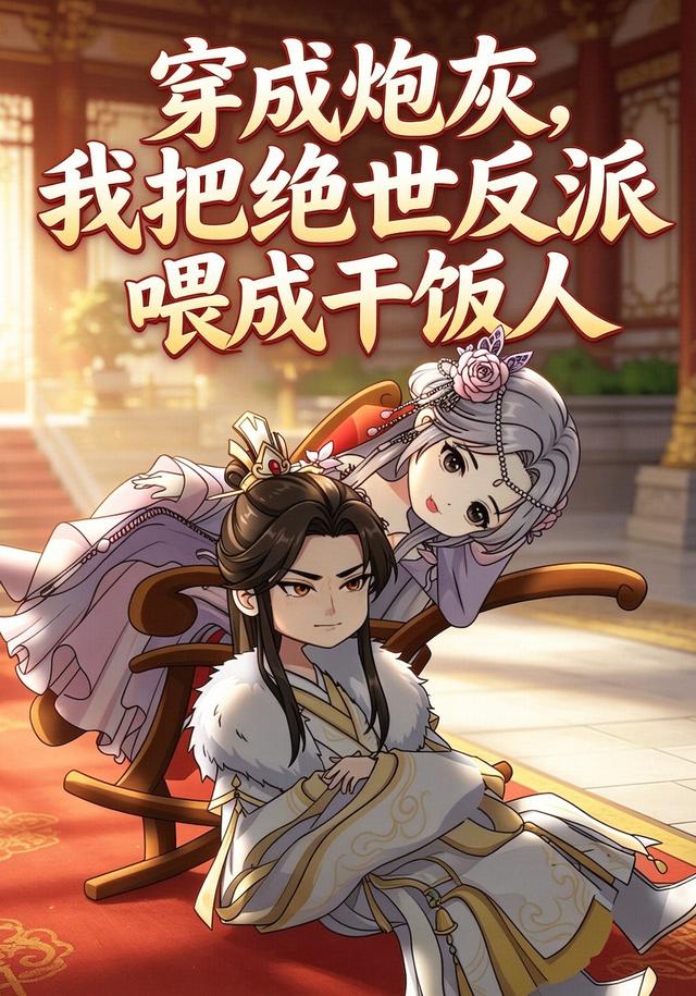 穿成炮灰，我把绝世反派喂成干饭人 cover