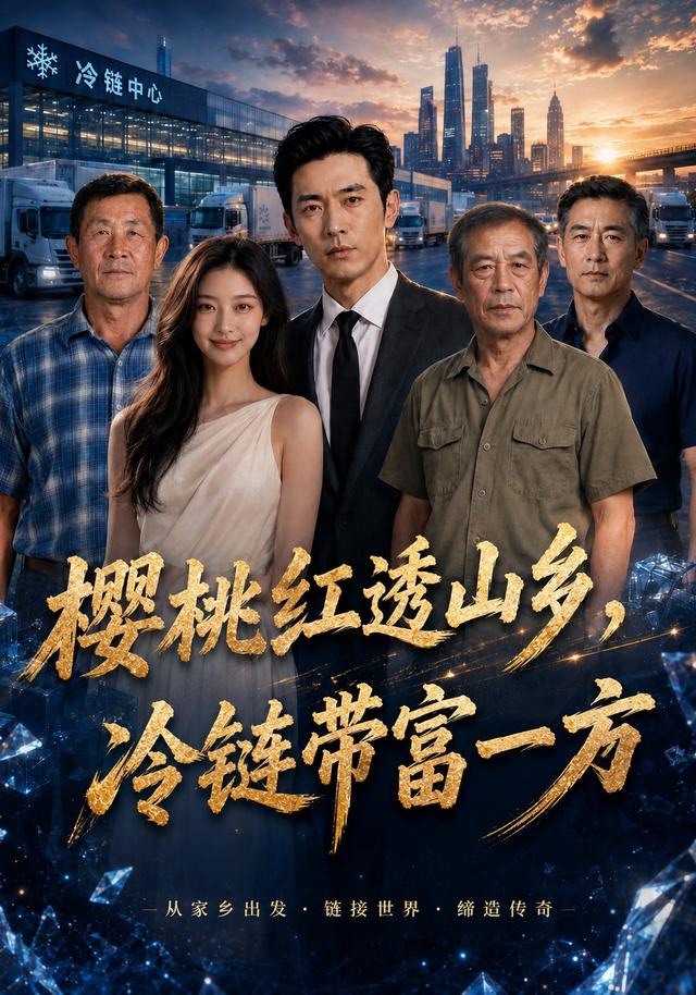 樱桃红透山乡，冷链带富一方
