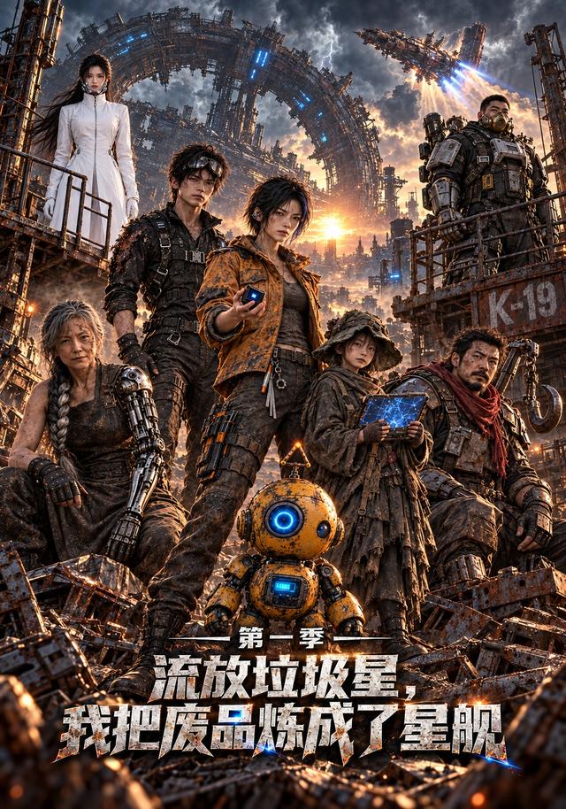 流放垃圾星，我把废品炼成了星舰