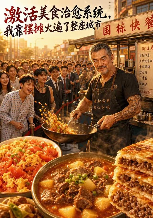 激活美食治愈系统，我靠摆摊火遍了整座城市