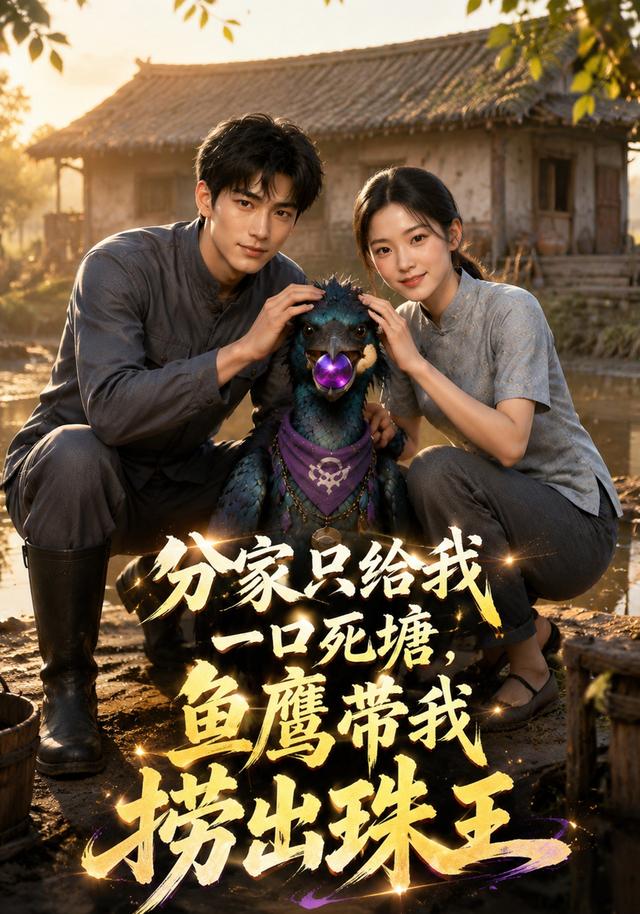 分家只给我一口死塘，鱼鹰带我捞出珠王