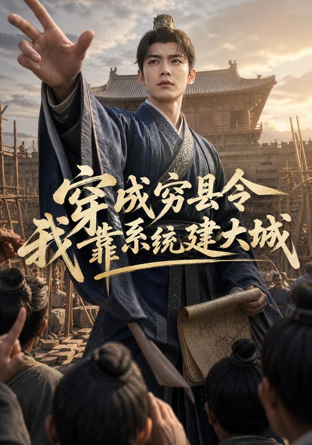 穿成穷县令我靠系统建大城 cover