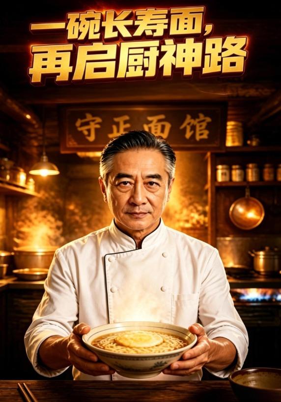 一碗长寿面，再启厨神路 cover