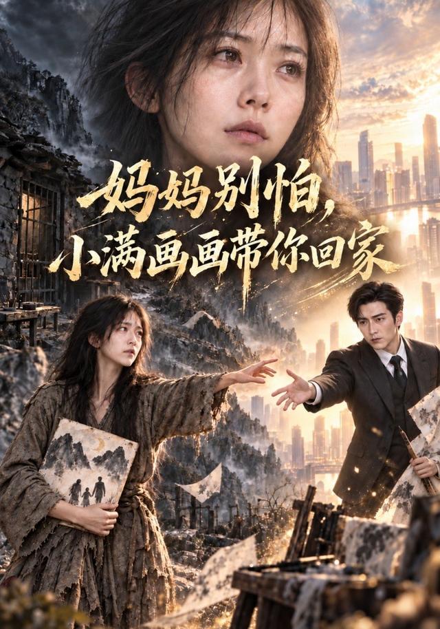 妈妈别怕，小满画画带你回家 cover