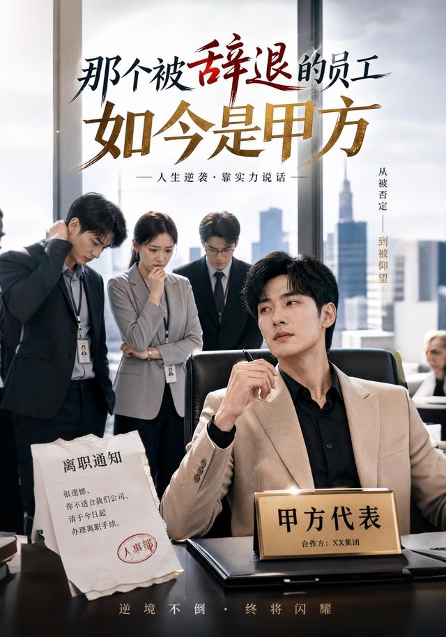 那个被辞退的员工，如今是甲方封面