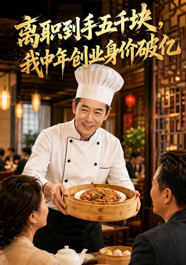 离职到手五千块，我中年创业身价破亿 cover
