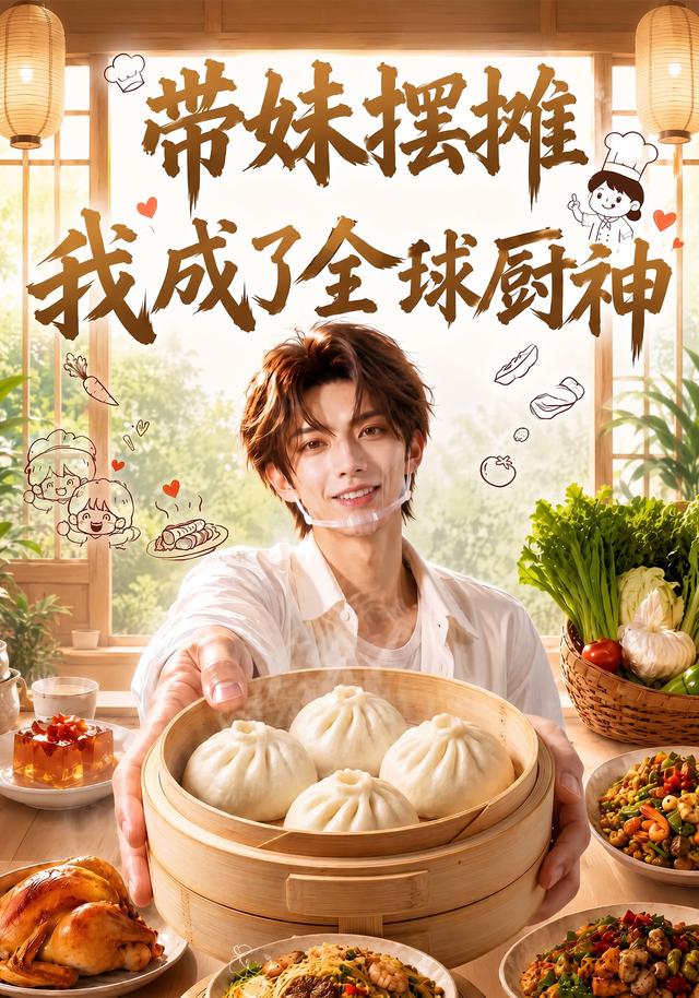 带妹摆摊，我成了全球厨神