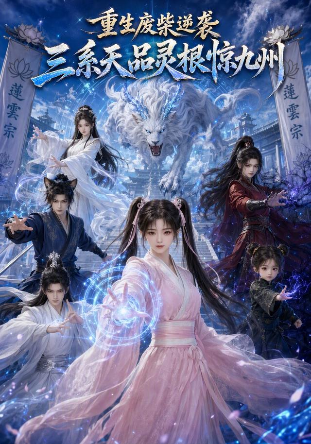 重生废柴逆袭：三系天品灵根惊九州 cover