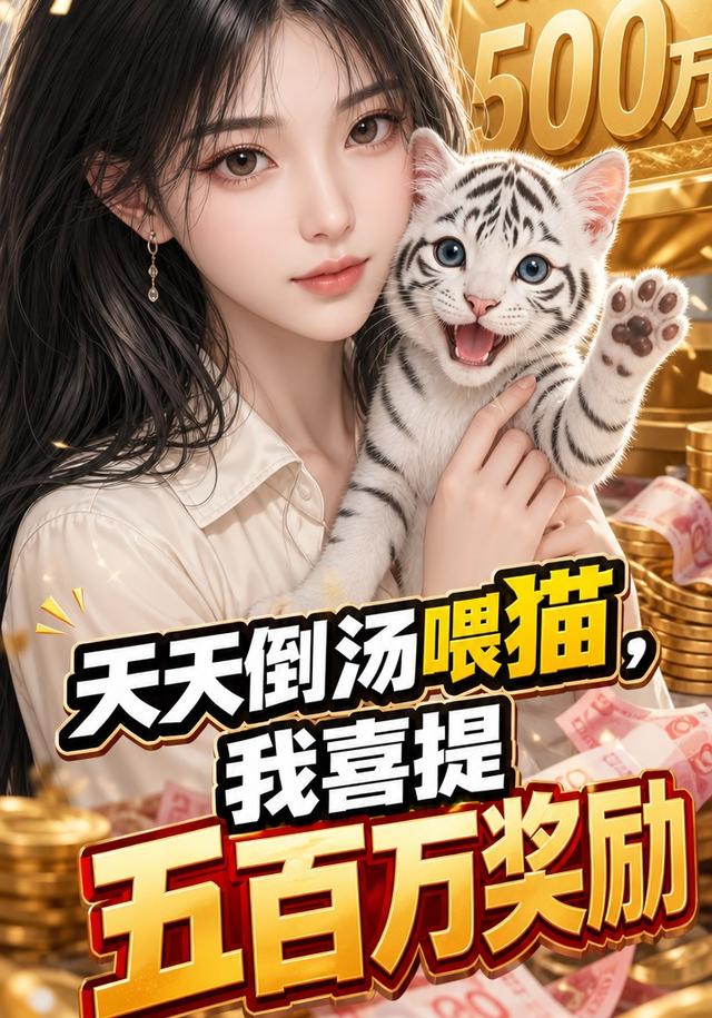 天天倒汤喂猫，我喜提五百万奖励